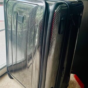Carbon Fiber Patterned Suitcase